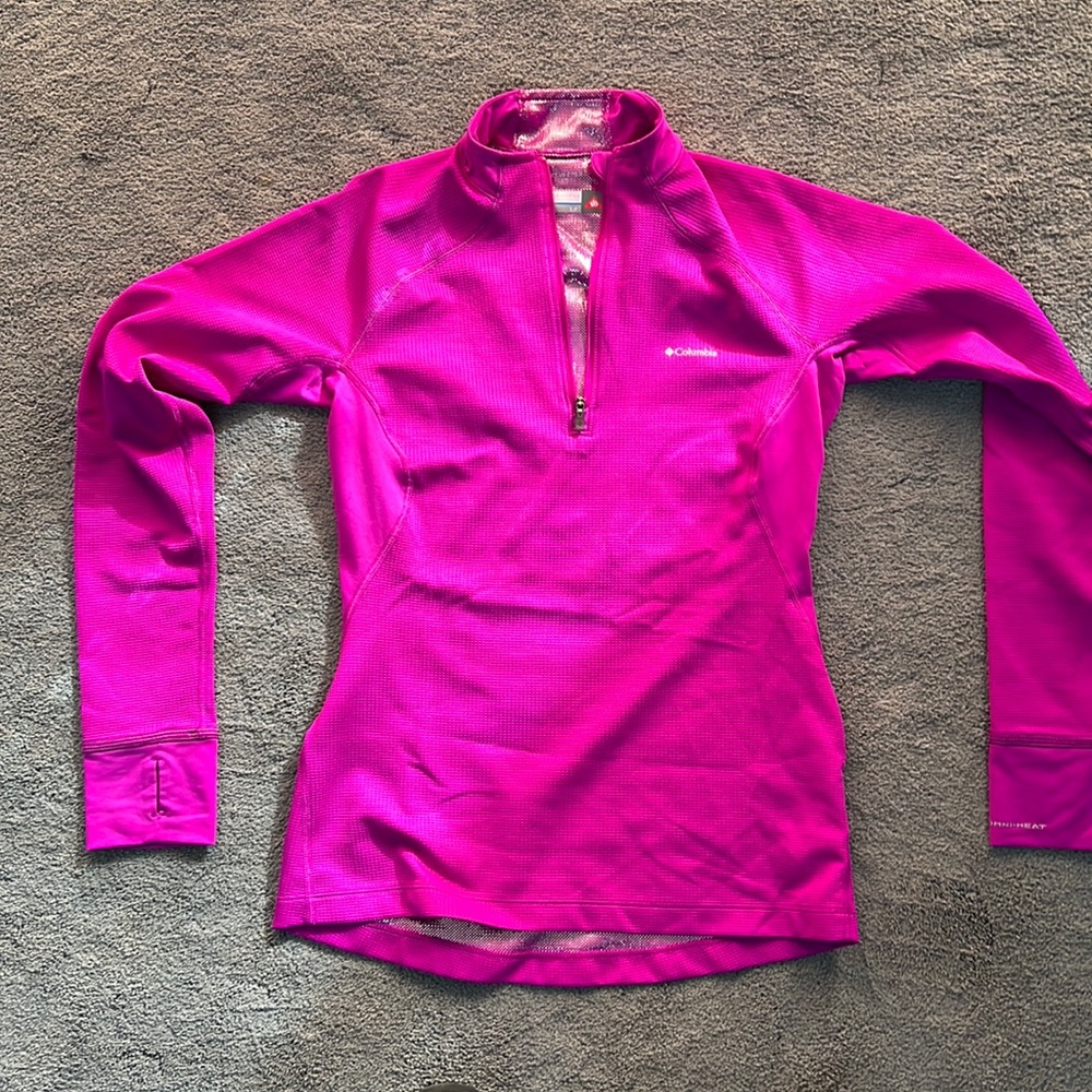 Columbia omni-heat running pullover